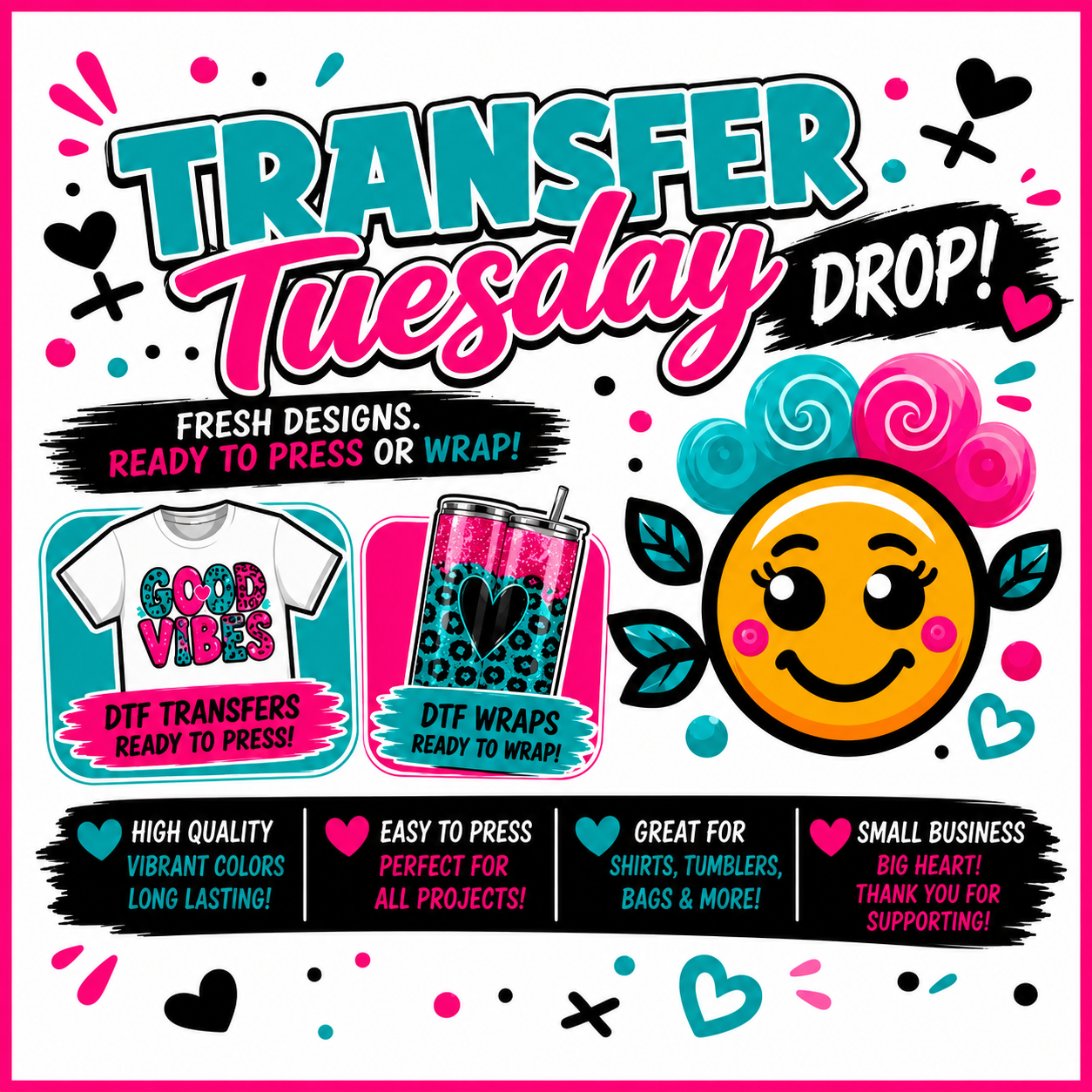 Transfers Tuesday