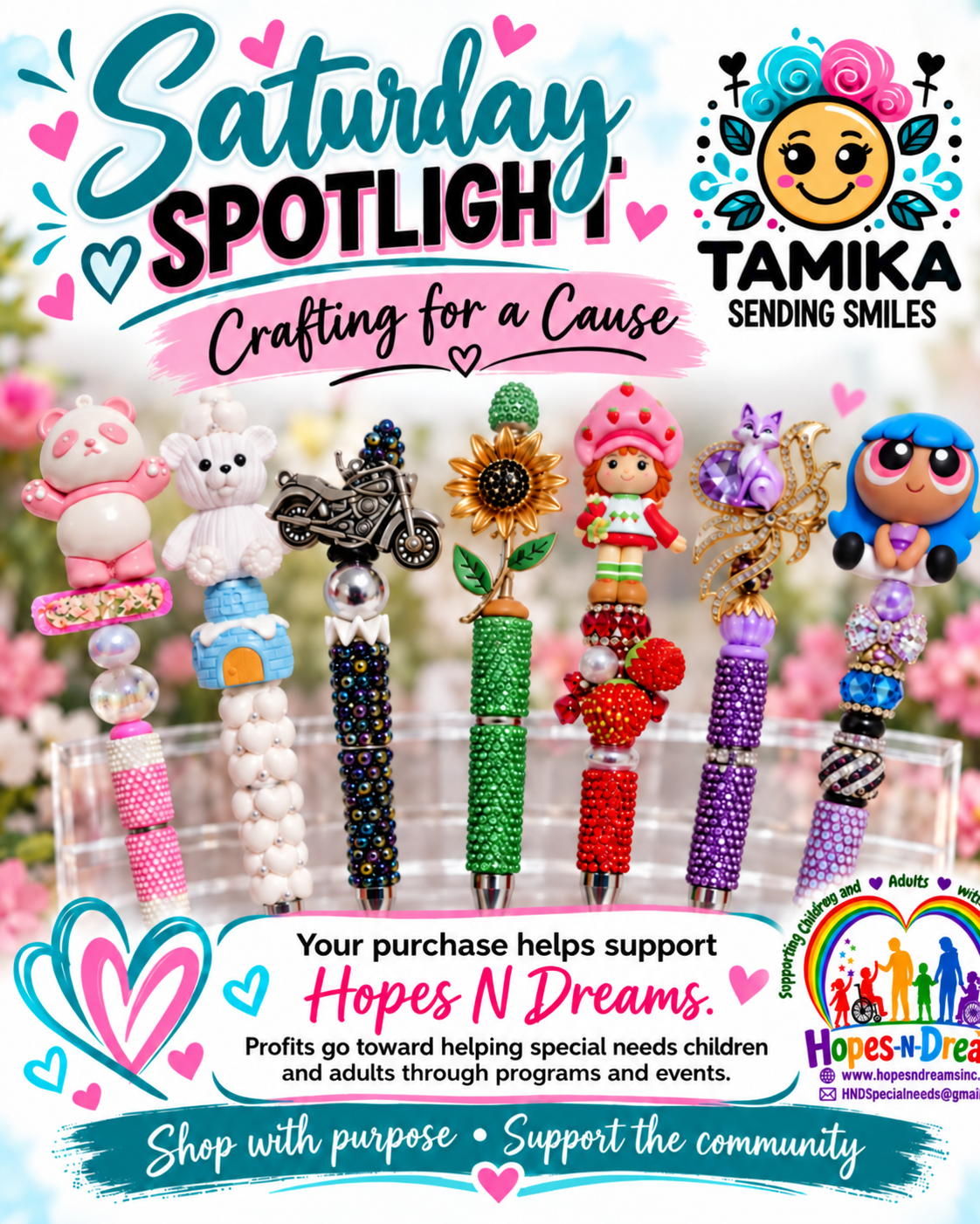 Crafting for a cause Pen Edition