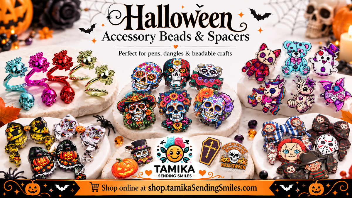 Halloween Accessory Beads & Spacers