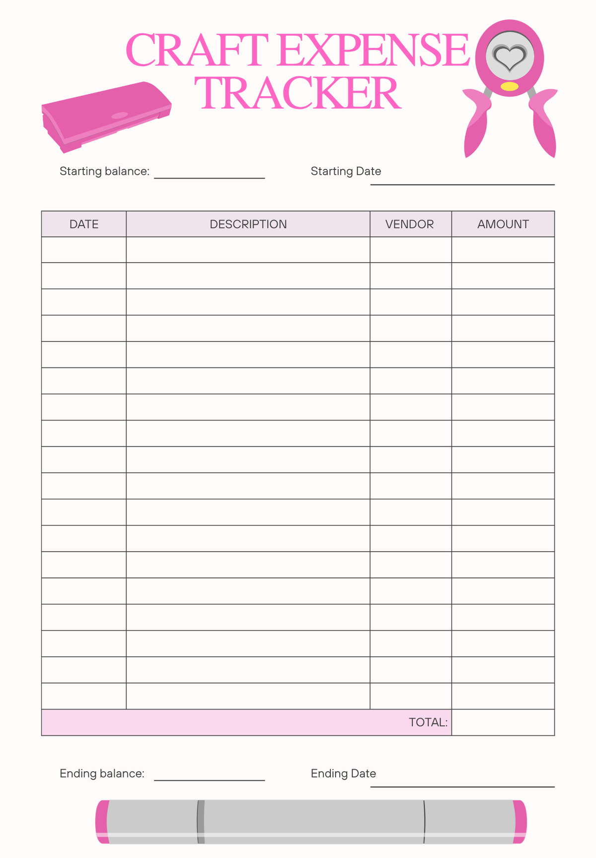 The Swap Tracker Journal – Digital Download | Happy Mail & Craft Swap Organizer