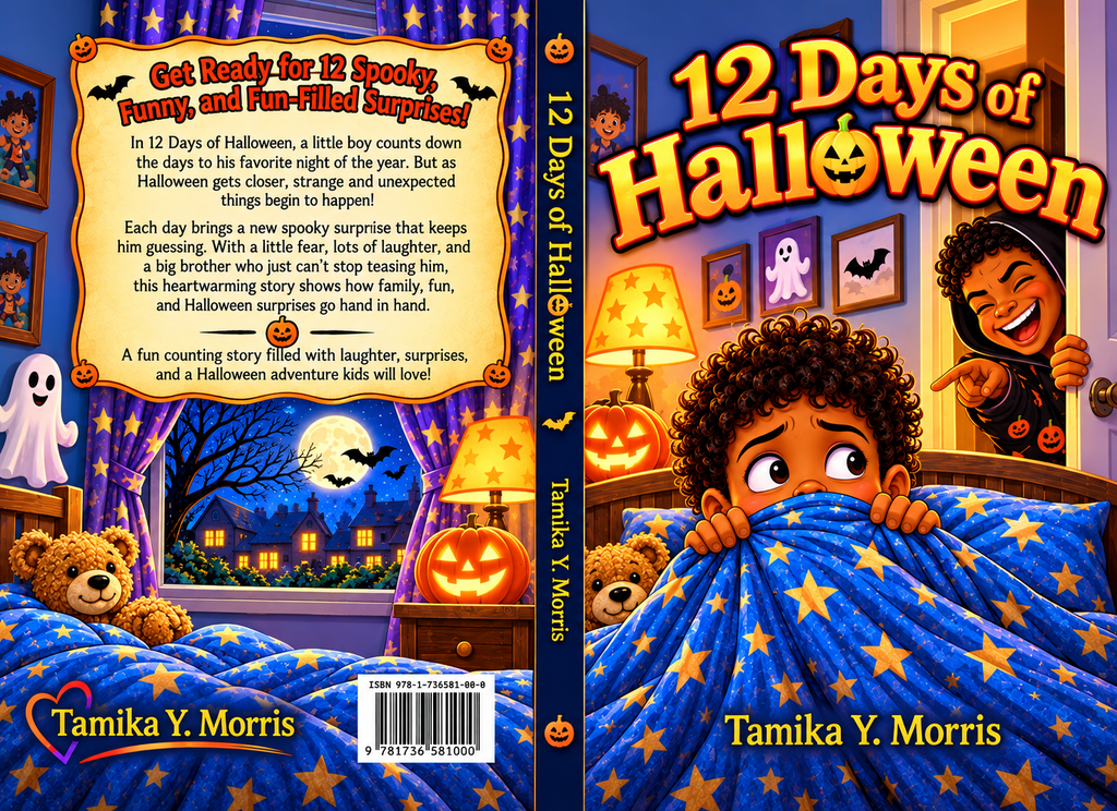 12 Days of Halloween | Children's Halloween Counting Storybook by Tamika Y. Morris