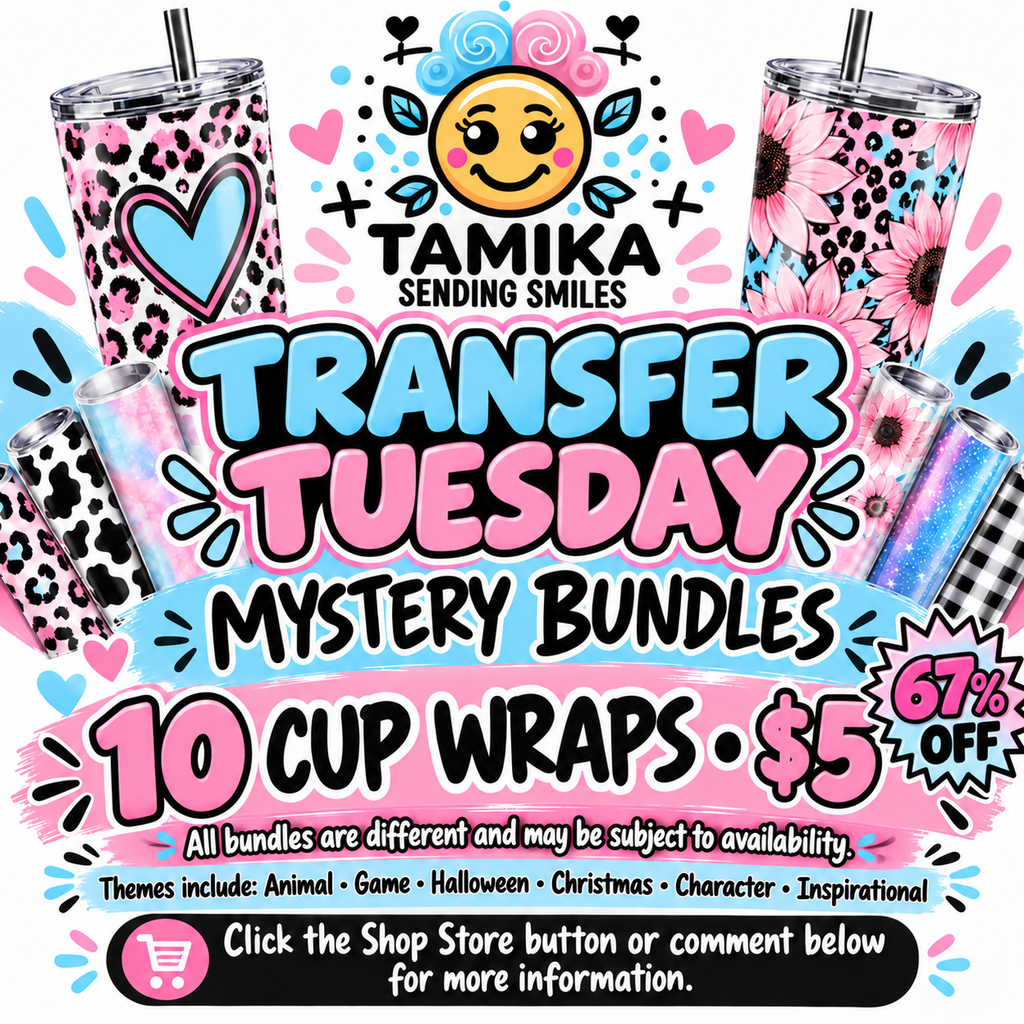 Mystery Cup Wrap Bundle – 10 Wraps